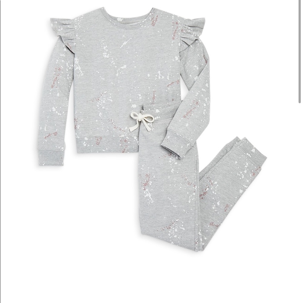 Joes girls sweatpants and sweatshirt